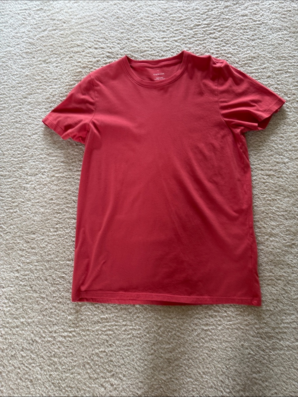 Everlane Women's Short Sleeve Tee - Red